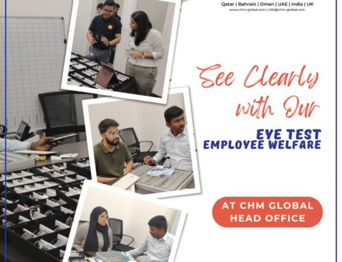 See Clearly With Our Eye Test Employee welfare at CHM Global Head Office
